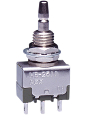 NKK - MB2511S4W01 - Push-button switch on-(on) 1P, MB2511S4W01, NKK
