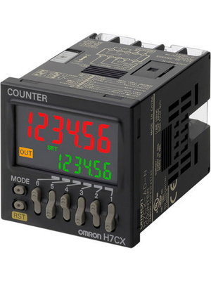 Omron Industrial Automation - H7CX-A11D1-N - Multifunction Counter, 48 x 48 mm, H7CX-A11D1-N, Omron Industrial Automation