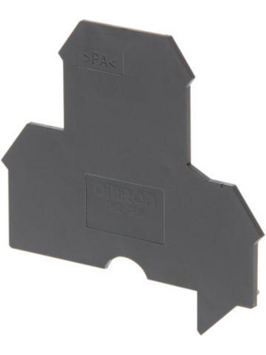 Omron Industrial Automation - XW5E-S2.5N - End cover N/A 65.8 x 2.2 x 62.5 mm dark grey XW5E, XW5E-S2.5N, Omron Industrial Automation