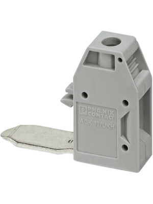 Phoenix Contact - AGK 10-UKH 50 - Pick-off terminal block N/A 20.7 x 10.2 x 34.7 mm grey, 3001763, AGK 10-UKH 50, Phoenix Contact