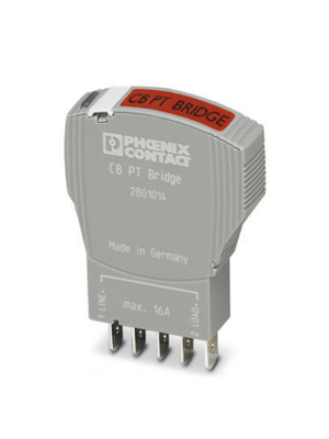 Phoenix Contact - CB PT BRIDGE - Jumper, Poles=1, CB PT BRIDGE, Phoenix Contact