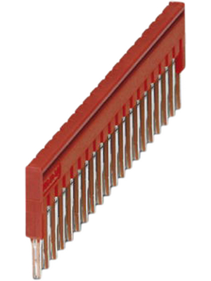 Phoenix Contact - FBS 50-3,5 - Plug-in Bridge, 3.5 mm, Poles=50, red, FBS 50-3,5, Phoenix Contact