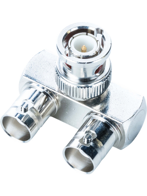 RND Connect - RND 205-00482 - Adapter BNC to BNC, 90 / Y-shaped, 50 Ohm, RND 205-00482, RND Connect