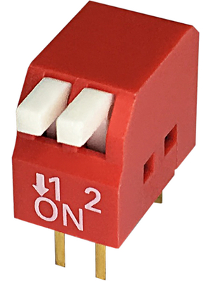 RND Components - RND 210-00167 - DIP switch 2P, RND 210-00167, RND Components