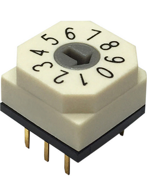 RND Components - RND 210-00107 - PCB coding switch BCD 3+2, RND 210-00107, RND Components