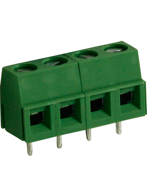 RND Connect - RND 205-00047 - PCB Terminal Block Pitch 5 mm horizontal 4P, RND 205-00047, RND Connect