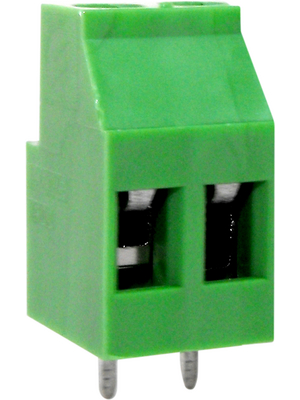 RND Connect - RND 205-00287 - PCB Terminal Block Pitch 5.08 mm horizontal 2P, RND 205-00287, RND Connect