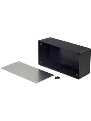 RND Components - RND 455-00102 - Desktop enclosure black 129 x 64 x 41.9 mm ABS N/A, RND 455-00102, RND Components