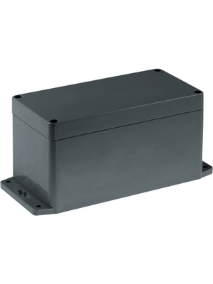 RND Components - RND 455-00272 - Plastic enclosure 80 x 160 x 85 mm dark grey ABS IP 65 / NEMA 4 N/A, RND 455-00272, RND Components