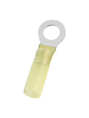 RND Connect - RND 465-00172 - Ring terminal yellow 6.4 mm N/A, RND 465-00172, RND Connect