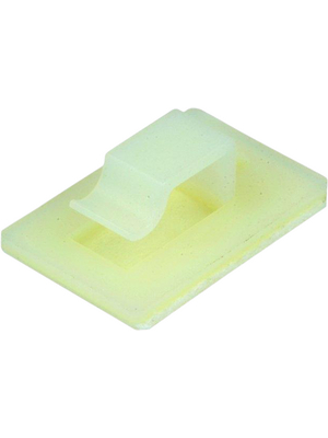 RND Cable - RND 475-00476 - Self-adhesive clip natural Polyamide 6.6, RND 475-00476, RND Cable