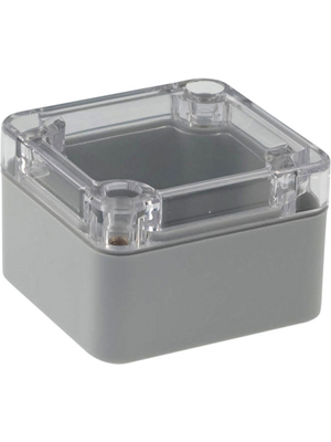 RND Components - RND 455-00192 - Plastic enclosure 50 x 52 x 35 mm light grey PC IP 65 N/A, RND 455-00192, RND Components