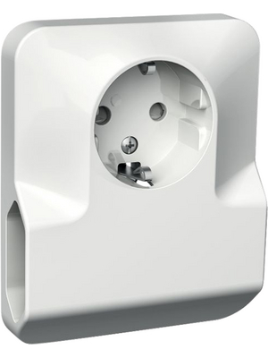 Schneider Electric - EXXACT V?GGUTTAG KOMBI JOR - Socket, Flush mounted 100 x 82 x 22 mm 16 A / 2.5 A 2P+E / F (CEE 7/3) / 2xEuro white, EXXACT V?GGUTTAG KOMBI JOR, Schneider Electric