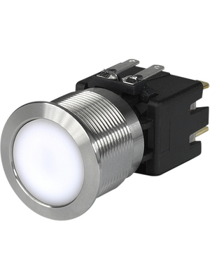 Schurter - 3-101-024 - Push-button Switch, vandal proof 19 mm 250 VAC 16 A 2 NO, 3-101-024, Schurter