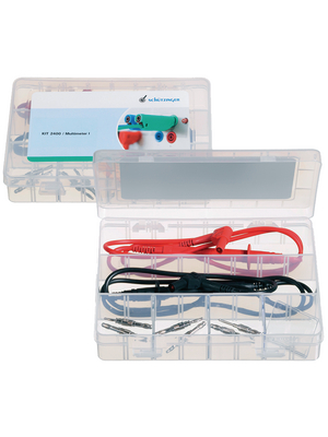 Schtzinger - KIT 2400 / MULTIMETER I - Safety Test Lead Set ? 4 mm, KIT 2400 / MULTIMETER I, Schtzinger