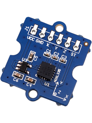 Seeed Studio - 101020051 - 3-Axis Analog Accelerometer, Arduino, Raspberry Pi, BeagleBone, Edison, LaunchPad, Mbed, Galiel, 101020051, Seeed Studio