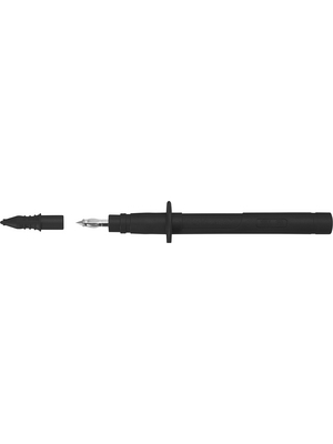 Schützinger - SPS 2124 NI / SW - Safety Test Probe ? 4 mm black 1000 V, 32 A, CAT II, SPS 2124 NI / SW, Schützinger