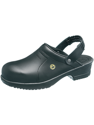 Sievi - FILE BLACK SIZE=35 - ESD clogs Size=35 black Pair, FILE BLACK SIZE=35, Sievi