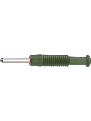 SKS Kontakttechnik - MST 3 GREEN - Plug ? 2 mm green CAT I N/A, MST 3 GREEN, SKS Kontakttechnik