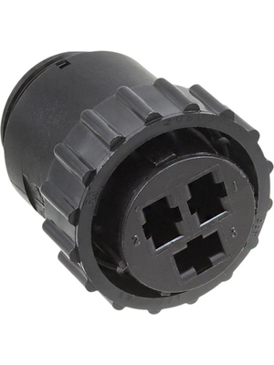 TE Connectivity - 206037-2 - Plug CPC3 Poles=3, accepts female contacts / Free hanging/cable mount, 206037-2, TE Connectivity