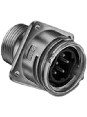 TE Connectivity - 208459-1 - Receptacle CPC1 Poles=24, accepts male contacts / Square Flange, 208459-1, TE Connectivity