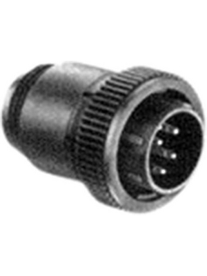 TE Connectivity - 211400-1 - Plug CPC1 Poles=7, accepts male contacts / Free hanging/cable mount, 211400-1, TE Connectivity