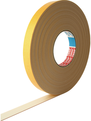 Tesa - 64958 19MM X 25 M WHITE - Double-sided tape white 19 mmx25 m, 64958 19MM X 25 M WHITE, Tesa