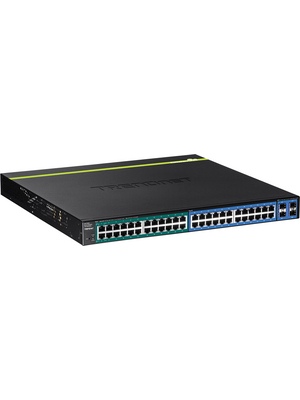 Trendnet - TPE-4840WS - Switch 24x Gigabit PoE, 24x 10/100/1000 4 x SFP WebSmart, TPE-4840WS, Trendnet