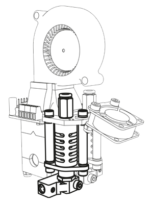 Velleman - K8402 - 3D filament extruder kit, K8402, Velleman