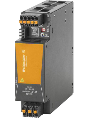 Weidmller - PRO TOP 240W 24V 10A - Switched-mode power supply / 10 A, PRO TOP 240W 24V 10A, Weidmller