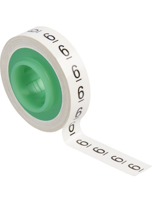 3M - SDR6 - Cable marking systems in individual dispensers 2.5 m 5.45 mm 3000 pcs black on white, SDR6, 3M