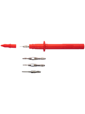Schtzinger - SET SPS 2040 / RT - Safety test probe kit ? 4 mm red 1000 V, 32 A, CAT II, SET SPS 2040 / RT, Schtzinger