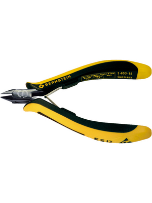 Bernstein - 3-653-15 - Side-cutting pliers without bevel, 3-653-15, Bernstein