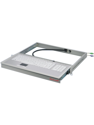 Pentair Schroff - 60118-340 - 19'' drawer with keyboard (touchpad), 1 HE, 60118-340, Pentair Schroff