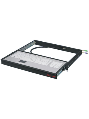 Pentair Schroff - 60118-344 - 19'' drawer with keyboard (touchpad), 1 HE, 60118-344, Pentair Schroff