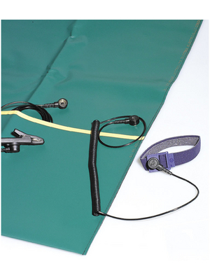 Bernstein - 9-354 - ESD earthing mat 50 x 40 cm green, 9-354, Bernstein