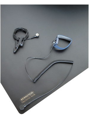 Bernstein - 9-360 - ESD earthing mat 80 x 60 cm black, 9-360, Bernstein