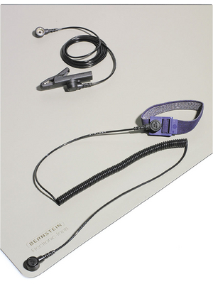 Bernstein - 9-361 - ESD earthing mat 80 x 60 cm grey, 9-361, Bernstein