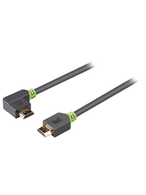 Koenig - KNV34250E30 - Monitor cable 3.00 m anthracite, KNV34250E30, K?nig