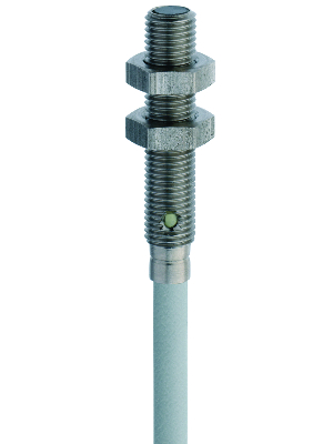 Contrinex - DW-AD-603-M4 - Inductive sensor 0.6 mm PNP, make contact (NO) Cable 2 m, PUR 10...30 VDC -25...+70 C, DW-AD-603-M4, Contrinex