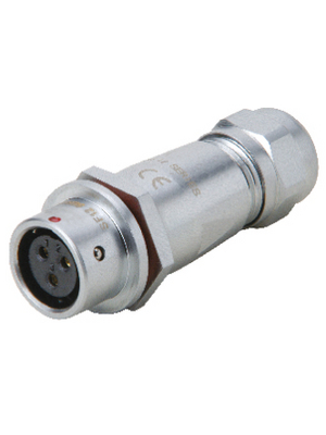 Deltron - DELMSF1211/S3I - Cable socket 3P IP 67, DELMSF1211/S3I, Deltron