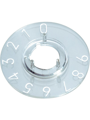 OKW - A4423039 - Disk 23 mm transparent, A4423039, OKW