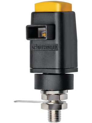 Schtzinger - SDK 800 / GE - Quick-release terminal ? 4 mm yellow, SDK 800 / GE, Schtzinger