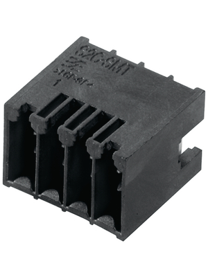 Weidmller - S2C-SMT 3.50/04/90G 3.2SN BK B - Pin header, 90 Solder Pin [PCB, Through-Hole] 4P, S2C-SMT 3.50/04/90G 3.2SN BK B, Weidmller