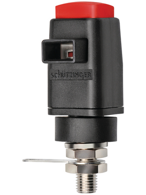Schtzinger - SDK 800 / RT - Quick-release terminal ? 4 mm red, SDK 800 / RT, Schtzinger