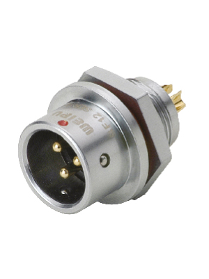 Deltron - DELMSF1212/P3I - Panel-mount plug 3P IP 67, DELMSF1212/P3I, Deltron