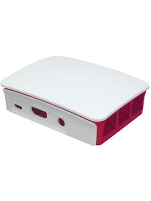Raspberry Pi - RASPBERRY CASE - White/red, housing, Raspberry Pi B+,  Pi 2B, RASPBERRY CASE, Raspberry Pi