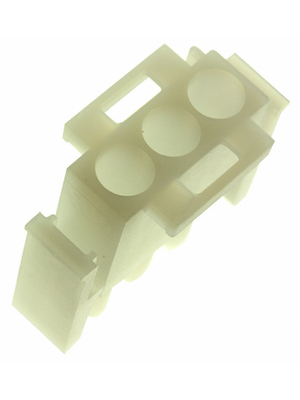 TE Connectivity - 1-480700-0 - Plug housing Pitch6.35 mm Poles 1 x 3 accepts male or female contacts / Single row MATE-N-LOK Universal, 1-480700-0, TE Connectivity