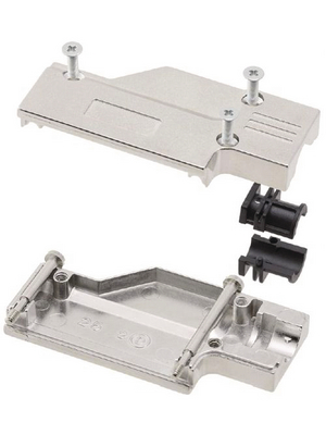 MH Connectors - MHDCMR09-RA-K - D-Sub metal hood 9P, MHDCMR09-RA-K, MH Connectors