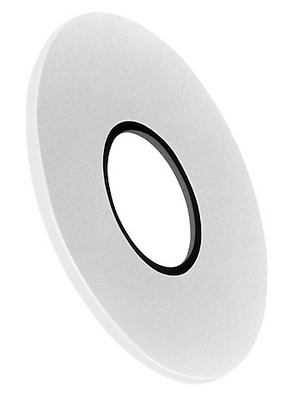 EAO - 61-9970.3 - Sign "ARRET D'URGENCE" ? 43 mm yellow, 61-9970.3, EAO